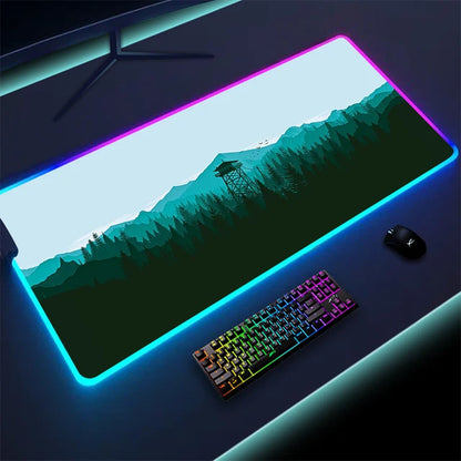 Non-slip RGB Gaming Pad