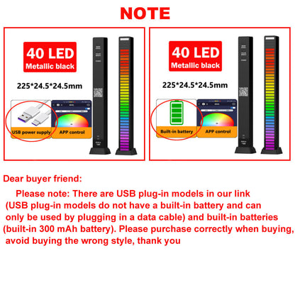 LED Light RGB Sound Control